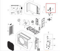 SAMSUNG อะไหล่แท้ตรงรุ่นจากศูนย์ ตัวเปิดปิดน้ำยาอีวีวาวส์ DB96-18294A  ASSY TUBE-EEV;CRYSTAL WIFI.