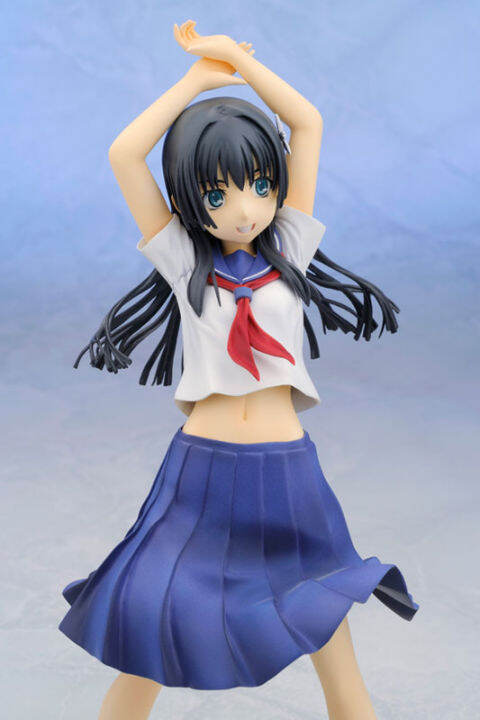 figure-ฟิกเกอร์-งานแท้-100-alter-to-aru-kagaku-no-railgun-เรลกัน-แฟ้มลับคดีวิทยาศาสตร์-a-certain-magical-index-อินเดกซ์-คัมภีร์คาถาต้องห้าม-ruiko-saten-รุยโกะ-ซาเต็น-1-8-ชุดนักเรียน-ver-original-from-