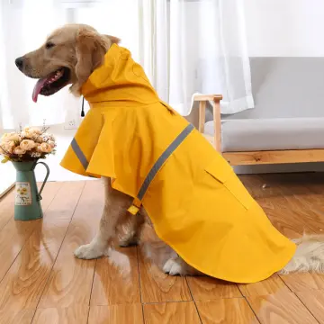 Pet Dog Raincoat For Small Medium Large Dog Waterproof Jacket Big Dog Rain  Coat Clothes Corgi Husky Schnauzer Pug Labrador Teddy