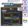 Combo ram viper steel rgb ddr4 16gb 32gb bus 3200mhz patriot - ảnh sản phẩm 2