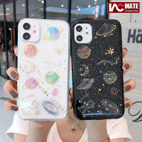 Bright Case สำหรับ iPhone 14ProMax 14 Plus 13ProMax 13 12 ProMax 12 11 X Max 8P Brilliant Universe Design Soft TPU สำหรับสุภาพสตรี