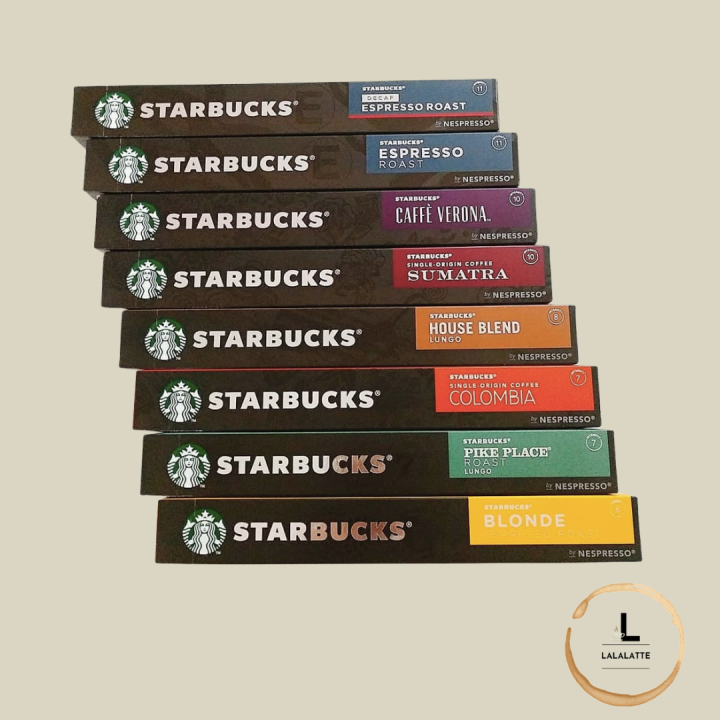 Starbucks Nespresso Capsules/Pods | Lazada PH