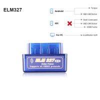 ▥▤✘ Mini ELM327 V1.5/V2.1 OBD2 Scanner Tool Bluetooth ELM327 Car Diagnostic Tools ELM327 Support Android Torque/Symbian Works