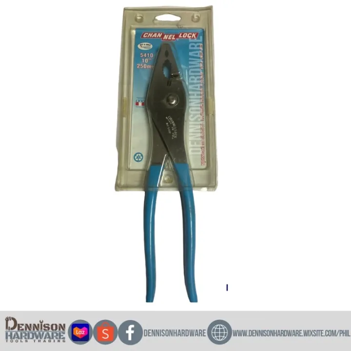 Channellock made in USA 10” slip joint plier with wire cutter Lazada PH