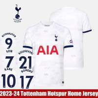 JS 2023-2024 Hotspur Home Kane Son Romero Kulusevski Richarlison Jersey Football Tshirts Sports Tee Plus Size SJ