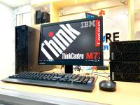 Lenovo ThinkCentre M73 / i5 Gen 4 / Ram 8 GB / SSD 120 GB + HDD 1 TB / จอ 20"