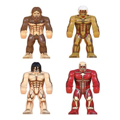 Movie Character Collection Model Titan Anime Figurine Figure Toys Assembly Doll Blocks for Kids Boys Girls Birthday Easter Gifts chic