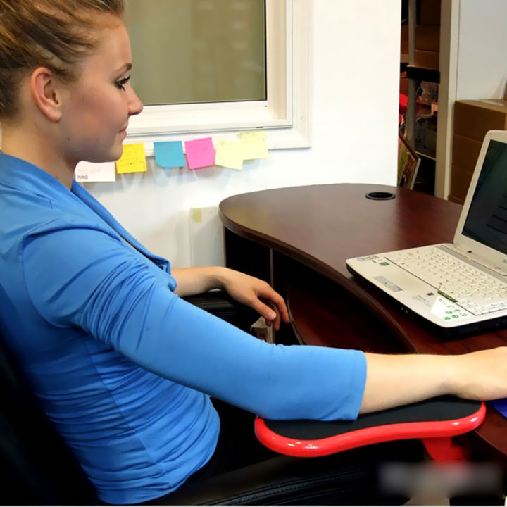 vktech-โต๊ะติดบนโต๊ะตัวพยุงแขนคอมพิวเตอร์ติดได้แผ่นรองเมาส์ที่วางข้อมือแขน