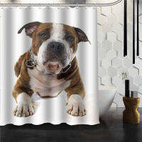Animal style Eco-friendly Custom Bulldog New Home Bathroom Shower Curtain beautiful More Size H03075