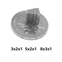 3x2x1 5X2x1 8x3x1 Small Block Magnets N35 3x2x1 Neodymium Magnet 5x2x1Permanent NdFeB Strong Powerful Magnetic 6x2x1 8x3x1