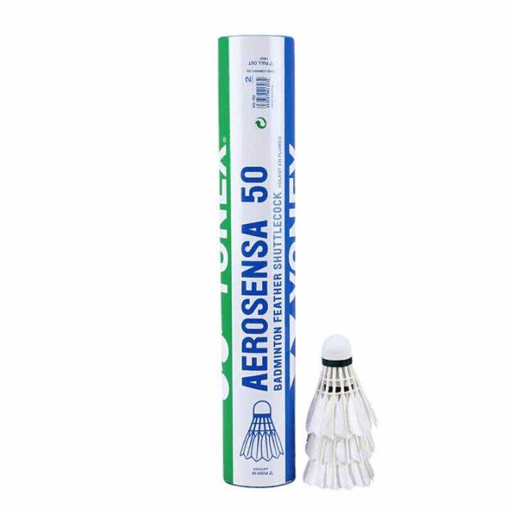 Yonex Badminton Shuttle AS50 Badminton balls 12pcs Goose Feather 77