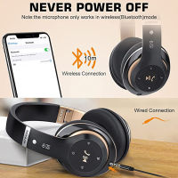 Bluetooth Headphones Noise Cancelling Bluetooth Earphone Foldable Handsfree Headset HIFI Stereo Game Wireless Headphones