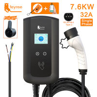 Feyree EV Charger Type 2 16A 32A EVSE Wallbox รถยนต์ไฟฟ้าชาร์จไฟในรถติดผนัง APP Wifi ควบคุม7KW 11KW 22KW เหมาะสำหรับBYD AITTO 3 VOLVO XC40 XC60 MG ZS EP HAVAL H6 Jolion และอื่น ๆ อีกมากมาย