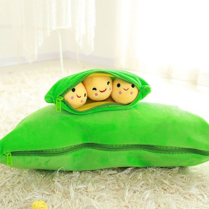 quint-kawaii-25cm-40cm-50cm-plush-doll-pillow-toy-girlfriend-plant-doll-gift-children-pea-plush-toy-pea-doll-pea-shaped-pillow-stuffed-toy