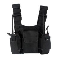 Radio Harness Chest Front Pack Pouch Holster Vest Rig Carry Bag For Baofeng UV-5R UV-82 BF-888S TYT Motorola ICOM Walkie Talkie