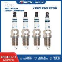 K5RAIU-11หัวเทียนอิริเดียม2-8ชิ้นจากร้าน Ysl เปลี่ยนสำหรับ HYUNDAI/KIA 18829-11050 0F287-18110 TOYOTA 90098-66066 CHAMPION RC12MCC4