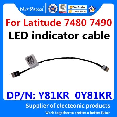 brand new New original Laptop Status Indicator LED CABLE Circuit Board cable ASSY for Dell Latitude 7480 7490 E7480 E7490 Y81KR 0Y81KR