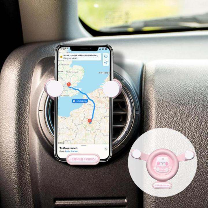 cute-car-phone-mount-portable-car-mounted-phone-holders-creative-cartoon-navigation-holder-flexible-car-mount-phone-holder-for-most-car-dashboard-dashboard-sincere