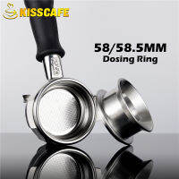 Espresso Coffee Inligent Dosing Ring 304 Stainless Steel 5858.5mm Anti-fly Powder for EK43K30 Brewing Bowl Barista Tools