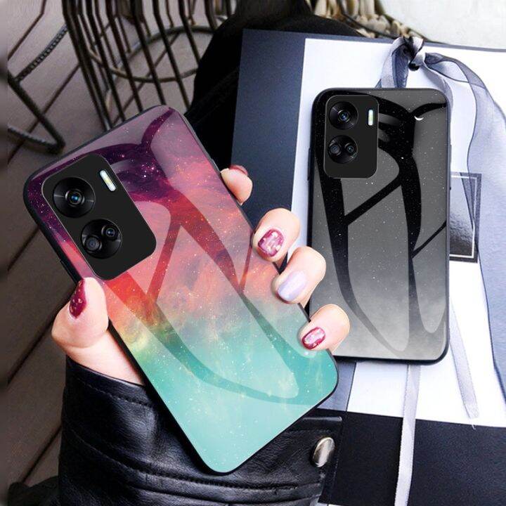 เคสสำหรับ-honor-90-lite-กระจกเทมเปอร์เคสโทรศัพท์-honor-90-lite-กรอบ-tpu-แบบนุ่มแข็งกันกระแทกป้องกันฝาหลัง