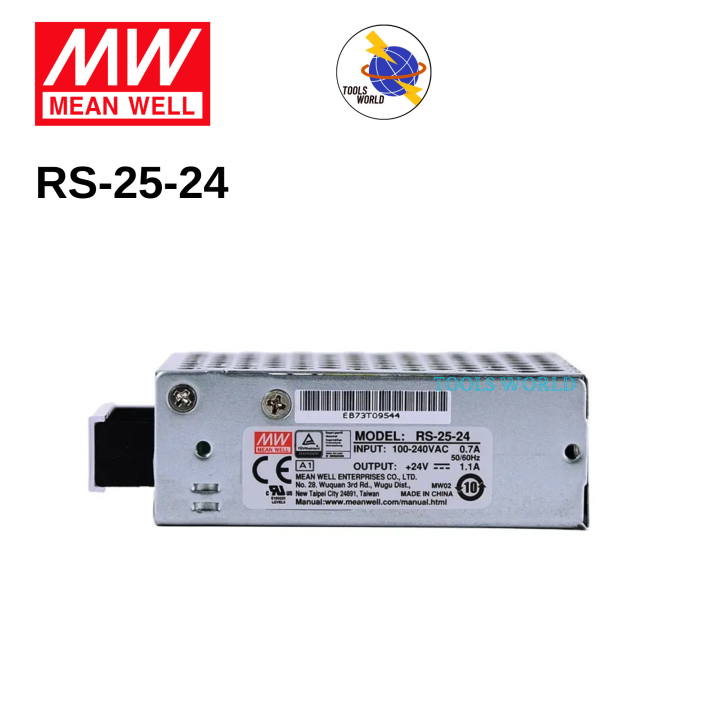 Mean Well RS2524 24V 25W 1.1A Mean Well Power Supply Original 1