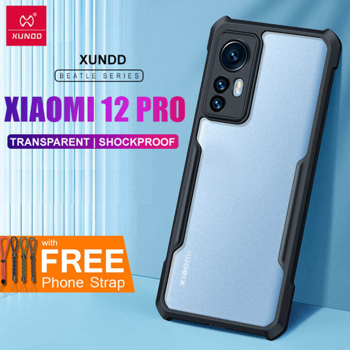 Xundd Original Beatle Clear Hybrid Shock Proof Armor Case For Xiaomi 12 Pro Lazada Ph 8837