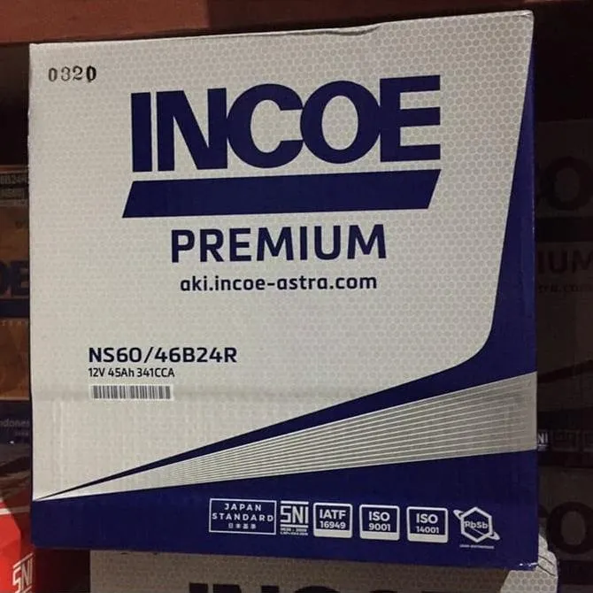 Accu / Aki Incoe Premium Ns60 - Top | Lazada Indonesia