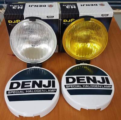 สปอร์ตไลท์สารพัดประโยชน์ ยี่ห้อ Denji ของแท้ รุ่น DJ-8035 ขนาด 6 นิ้ว สีขาว สีเหลือง12v./24v. ใช้ตัดหมอก ขับต่างจังหวัดกลางคืน