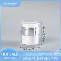 Nofui 15/30/50ml สูญญากาศ airless ปั๊มขวดเครื่องสำอางภาชนะเติมลมเดินทาง