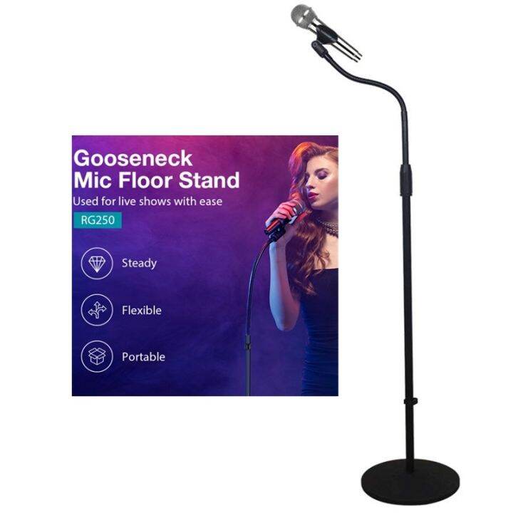 Gooseneck Microphone Stand Floor Lazada PH