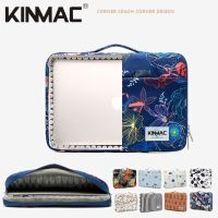 1 Br Kinmac กระเป๋าแล็ปท็อป12,13,14,15.6นิ้วผู้หญิงกันกระแทก Hbag เคสสำหรับ Macbook Air Pro กระเป๋าเอกสารผู้หญิง M1