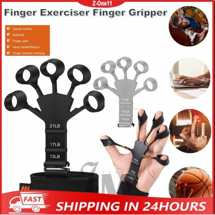 Finger Gripper Gripster Silicone Finger Exerciser Trainer Recovery