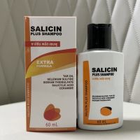 (วันหมดอายุ 8/12/24) Salicin shampoo 60 ml ล็อตใหม่ ซาลิซิน แชมพู ฟอกสะเก็ดเงิน รังแค ผมร่วงรักษาเชื้อรา คันหนังศีษะ