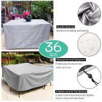 36Sizes Black Outdoor Patio Garden Furniture Waterproof Covers Rain Snow Chair covers for Sofa Table Chair Dust Proof Cover