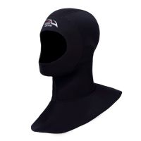 3mm Neoprene Scuba Diving Hood With Shoulder Snorkeling Equipment Hat Cap Winter Swim Warm Wetsuit Spearfishing