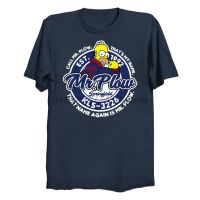 เสื้อยืดแขนสั้น ผ้าฝ้าย พิมพ์ลาย Mr Plow แฟชั่นฤดูร้อน สําหรับผู้ชาย ไซซ์ Sz Xs - 3Xl  ZL0T