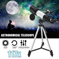 360°Rotation HOT Professional HD Zooming Outdoor Max 117X Refractive Space Astronomical Telescope Monocular with Tripod for Kids 21.6x8.5x4.1inch