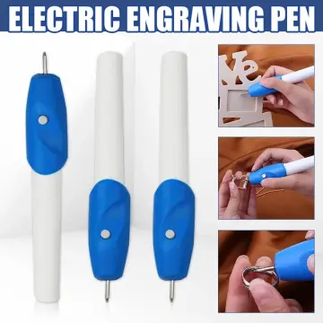 Electric Engraving Pen Jewellery Metal Plastic Glass Wood Engraving Pen  Machine Carve Tool Educational Equipment Lettering Pen