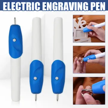 Wonderful Electric Engraver Engraving Pen Mini DIY Etcher Engraving Carve Machine Tool Kit with Diamond Tip Bit to Engrave on Metal Glass Ceramic P