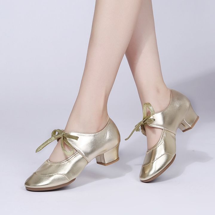 kizomba-รองเท้าเต้นแทงโก้ลาตินซัลซ่าเด็กผู้หญิง-พื้นรองเท้านุ่มห้องบอลรูมที่ทันสมัยรองเท้าผ้าใบออกฟอร์ดครู