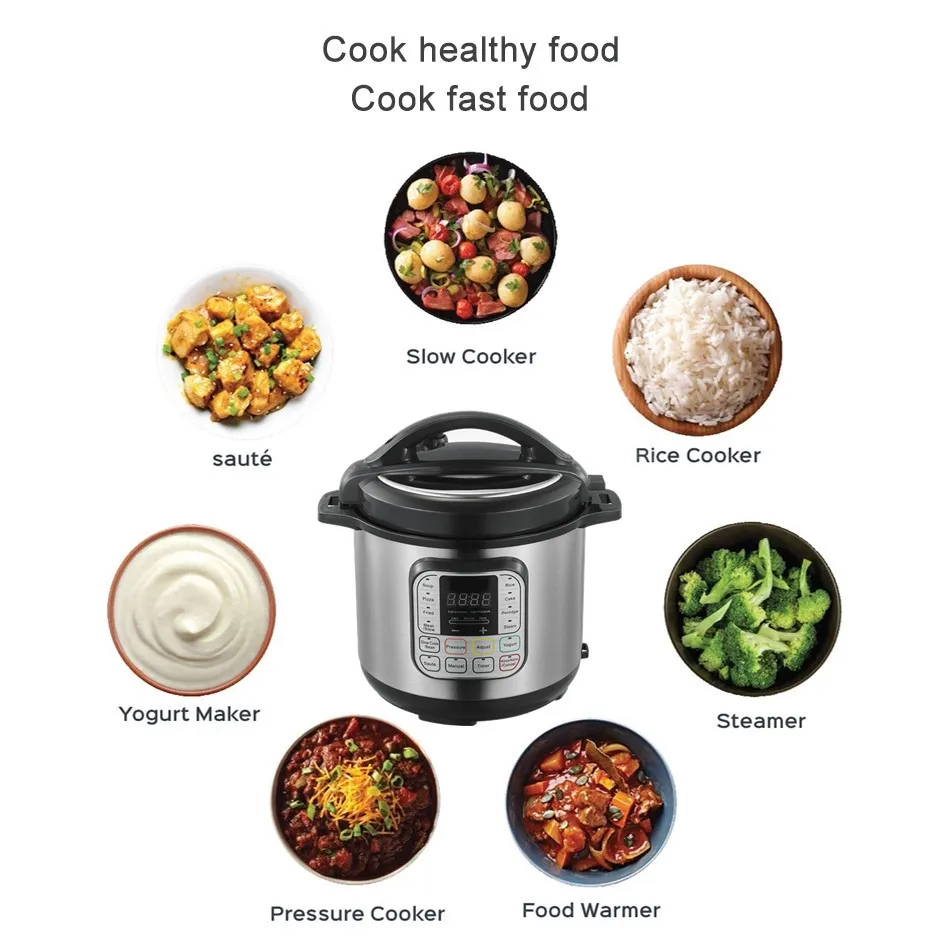 Instant Pot Duo Plus, 6-Quart Whisper Quiet 9-in-1 Electric Pressure Cooker  -USE