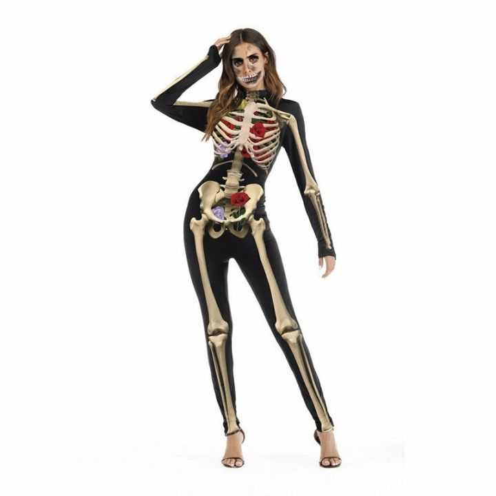 halloween-women-skeleton-costume-sexy-cosplay-bodysuit-skull-jumpsuit-dress-up