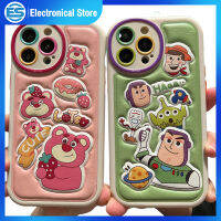 เคสลายการ์ตูนเคสโทรศัพท์มือถือฝาครอบป้องกันกันตกเข้ากันได้กับ Iphone 14/13/12/11ซีรีส์