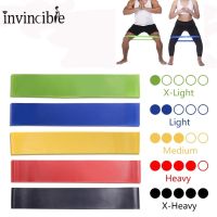 Portable Yoga Resistance Rubber Band/ Sport Training Elastic Bands Expander/ 5 Level Latex Yoga Workout Loops/ Strength Athletic Fitness Equipment