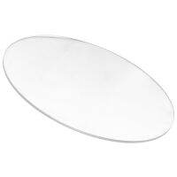 3X Transparent 3mm Thick Mirror Acrylic Round Disc Diameter:100mm