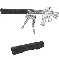 【CW】 Polyester Suppressor Cover Shield Sleeve Muffler Shooting Tactical Hunting Accessories