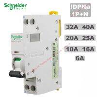 Schneider สวิตช์อากาศเบรคเกอร์วงจร Mcb ทั้งหมด18มม. ทั้งหมด Mini 2P Idpna 1pn Ac 16a 10a 20a 40a 32a 25a