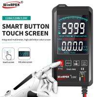 ZZOOI 2021 New Multimeter Digital HY128A 128B 128C Pocket Touch Screen Auto Range 6000 Counts AC DC Voltage Ohm Hz NCV True RMS Tester