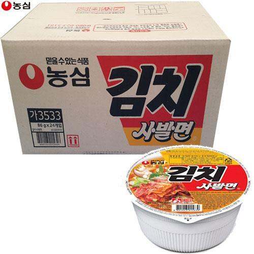 [Original] 김치사발면 Nongshim Bowl Noodle Soup Kimchi Flavor (บะหมี่กึ่ง ...