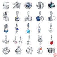 ฤดูร้อนใหม่ 925 เงินสเตอร์ลิง Princess Apple หมูเป็ด DIY ลูกปัด Fit Pandora Charms สร้อยข้อมือเครื่องประดับผู้หญิงอุปกรณ์เสริม-Jiieu